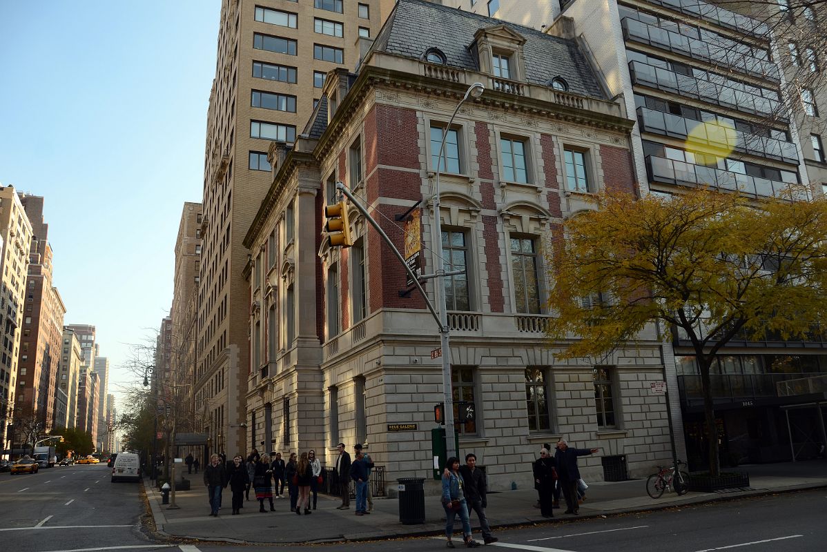 11 Neue Gallery In the William Starr Miller House Completed in 1914 At E 86 and Fifth Ave In Upper East Side New York City